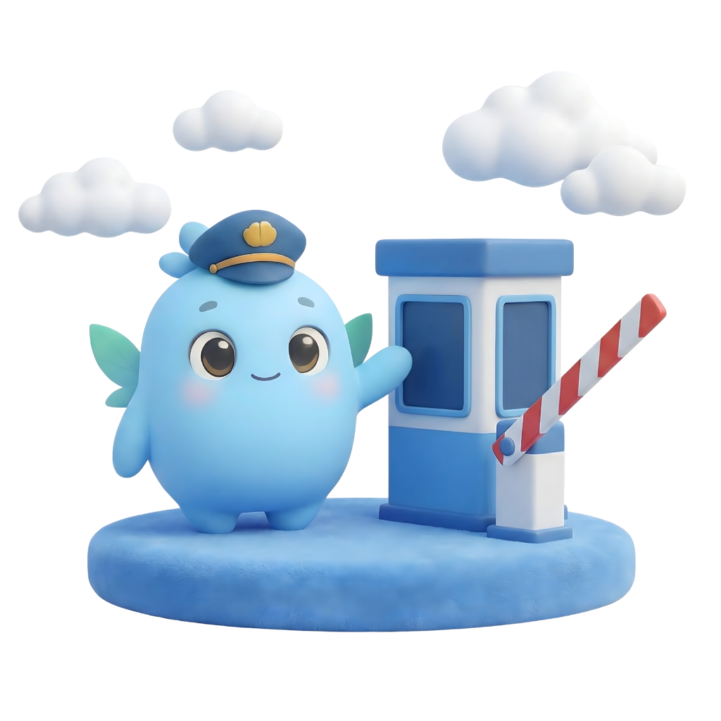 Tolly the friendly tollbooth guide